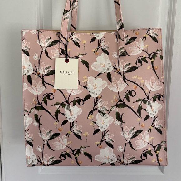Ted Baker London The Icon Pink Floral Tote - Picture 8 of 15